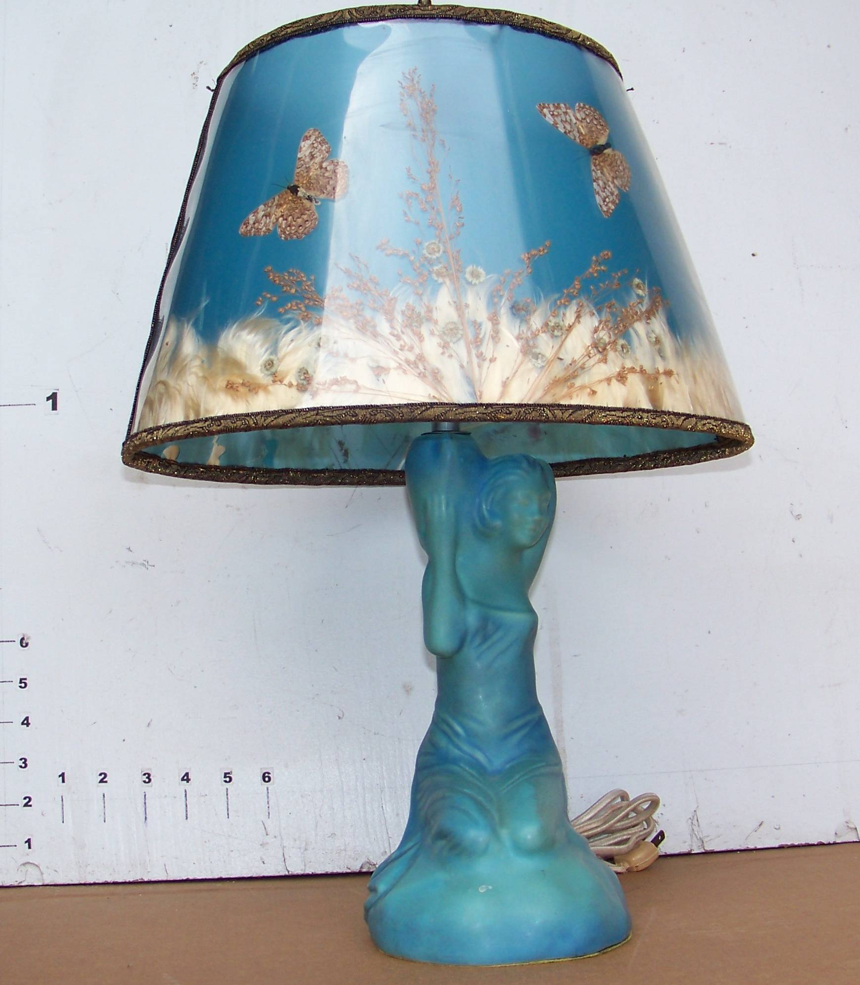 van briggle pottery lamp